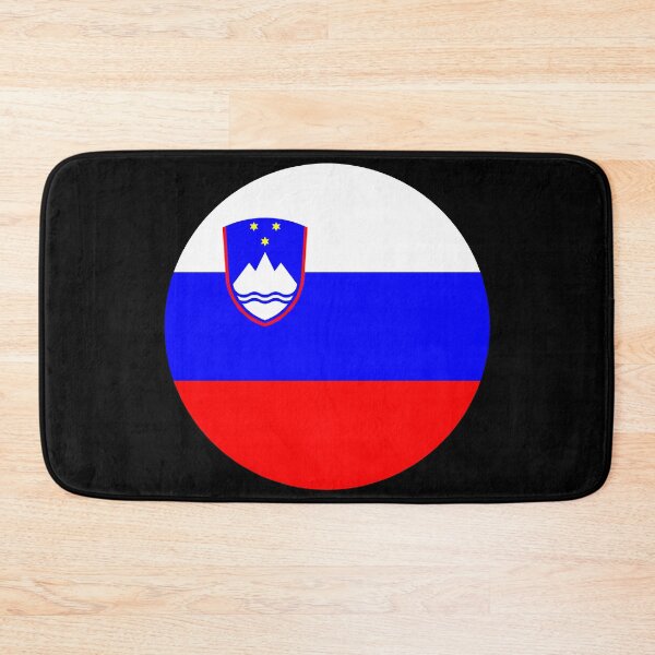 Item preview, Slovenia Round Flag Alpine Slavic Heritage designed and sold by NTGUILTY.