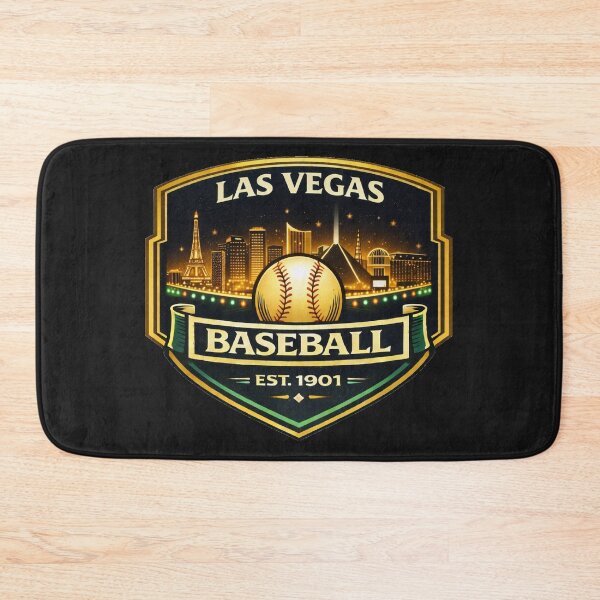 Item preview, Las Vegas Baseball Vintage Badge Shirt Retro Desert City Design designed and sold by GhostDawgs.