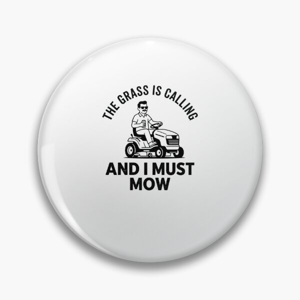 Item preview, The Grass Is Calling And I Must Mow Riding Mower designed and sold by snowry.