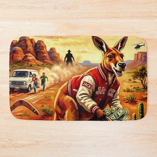 Item preview, Outback Heist: Textured Impasto Jack Poster designed and sold by Art's Diner.
