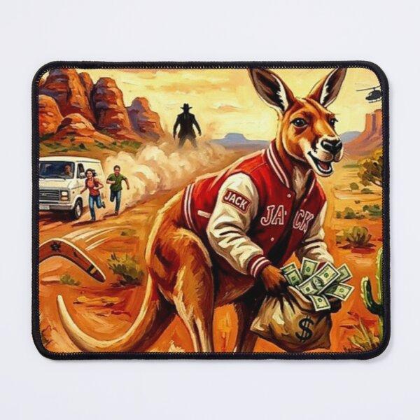 Item preview, Outback Heist: Textured Impasto Jack Poster designed and sold by Art's Diner.