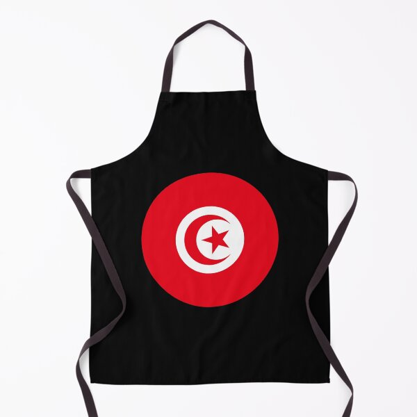 Item preview, Tunisia Round Flag Tunisian Patriotic Heritage designed and sold by NTGUILTY.