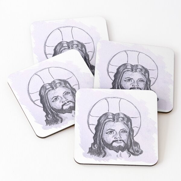 Item preview, Jesus Sketch designed and sold by JustAFranciscan.
