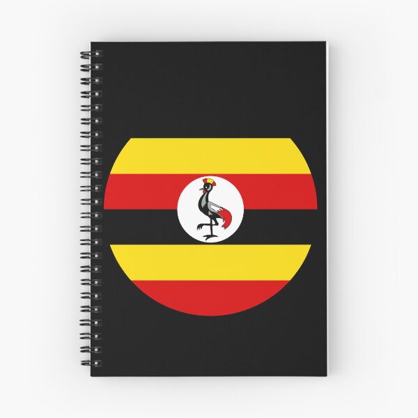 Item preview, Uganda Round Flag Ugandan Patriotic Heritage designed and sold by NTGUILTY.