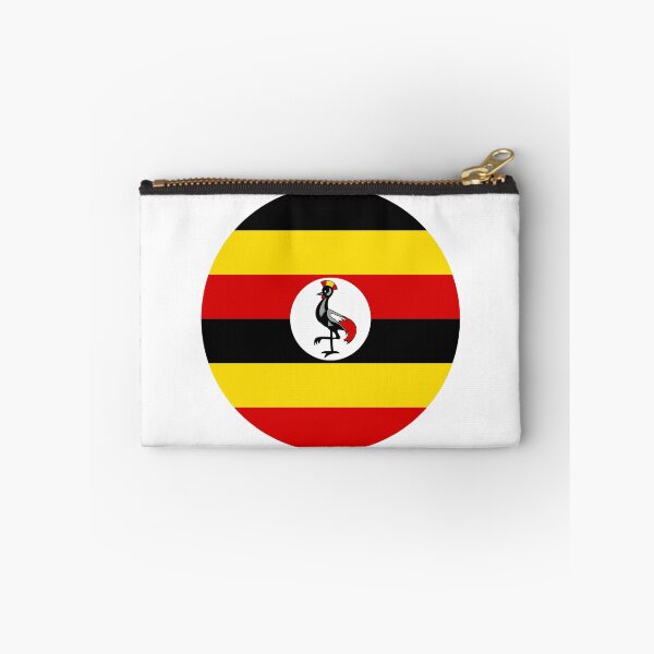 Item preview, Uganda Round Flag Ugandan Patriotic Heritage designed and sold by NTGUILTY.