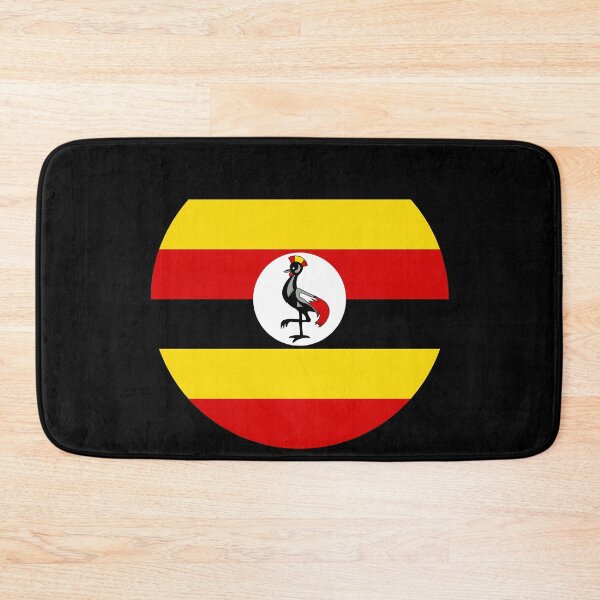 Item preview, Uganda Round Flag Ugandan Patriotic Heritage designed and sold by NTGUILTY.