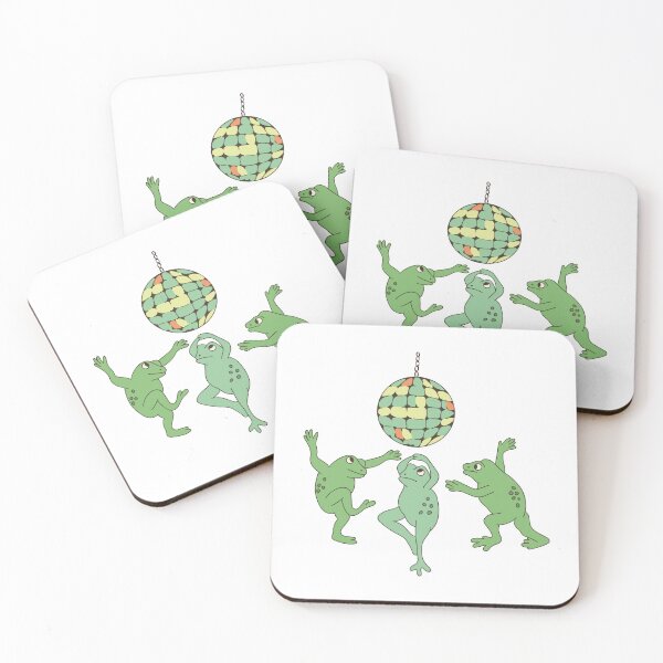 Item preview, Disco Dancing Frogs designed and sold by ji!!ian.