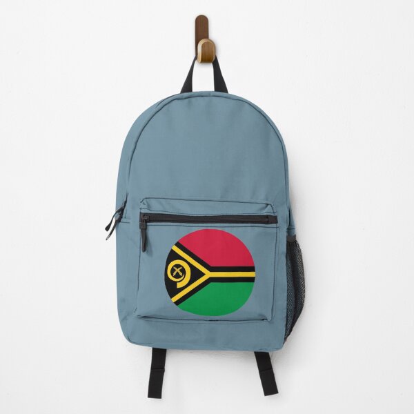 Item preview, Vanuatu Round Flag Ni-Vanuatu Patriotic Heritage designed and sold by NTGUILTY.