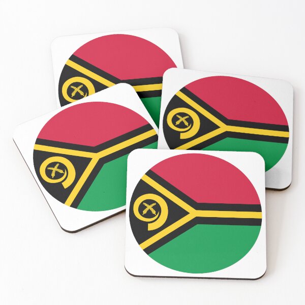 Item preview, Vanuatu Round Flag Ni-Vanuatu Patriotic Heritage designed and sold by NTGUILTY.