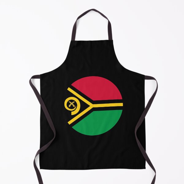 Item preview, Vanuatu Round Flag Ni-Vanuatu Patriotic Heritage designed and sold by NTGUILTY.