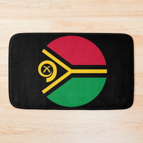 Item preview, Vanuatu Round Flag Ni-Vanuatu Patriotic Heritage designed and sold by NTGUILTY.