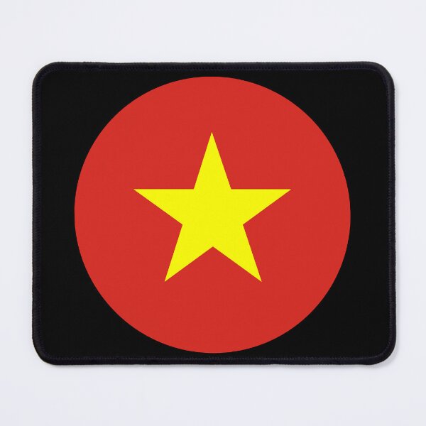 Item preview, Vietnam Round Flag Vietnamese Patriotic Heritage designed and sold by NTGUILTY.