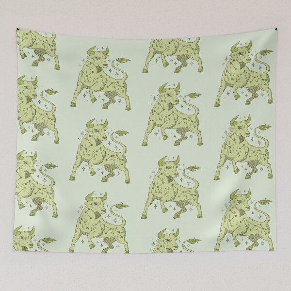 Item preview, Taurus Bull - Color Version designed and sold by Manda Creates.