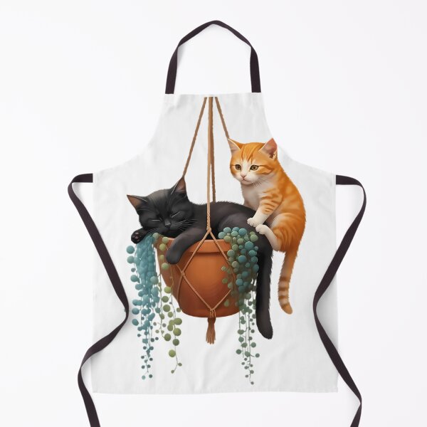 Item preview, Cozy Kittens Hanging Plant Pot designed and sold by chattsuede.