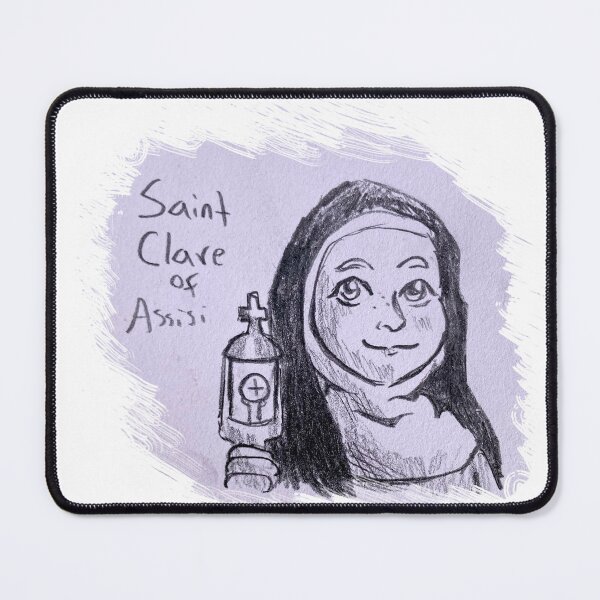 Item preview, Saint Clare of Assisi designed and sold by JustAFranciscan.