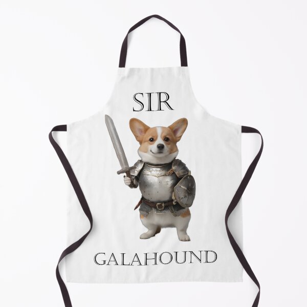 Item preview, Sir Galahound a Knightly Corgi designed and sold by Mia's Menagerie.