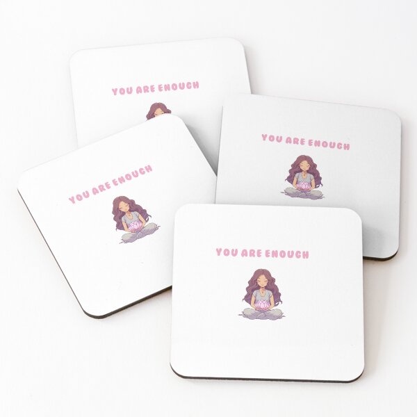 Item preview, You Are Enough | Self Love & Confidence designed and sold by gluxdesing.