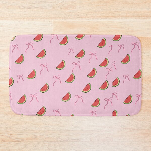 Item preview, Cute Watermelon Pattern with Bows – Pink Summer Aesthetic designed and sold by lee112-.