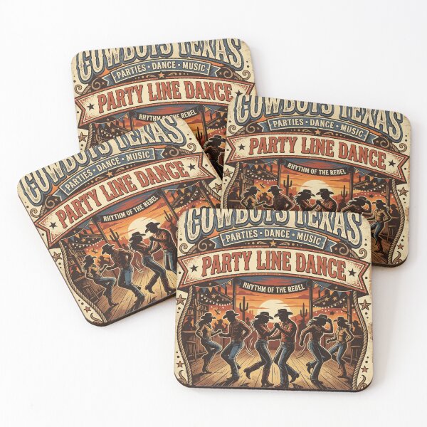 Item preview, Cowboys Texas – Party Line Dance designed and sold by  ViralVisionsCreating .