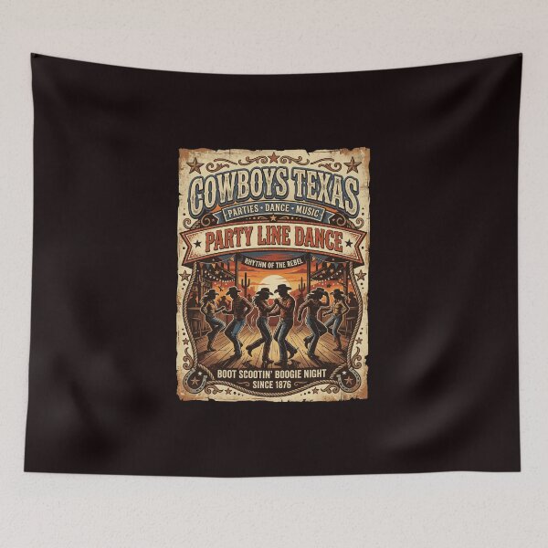 Item preview, Cowboys Texas – Party Line Dance designed and sold by  ViralVisionsCreating .