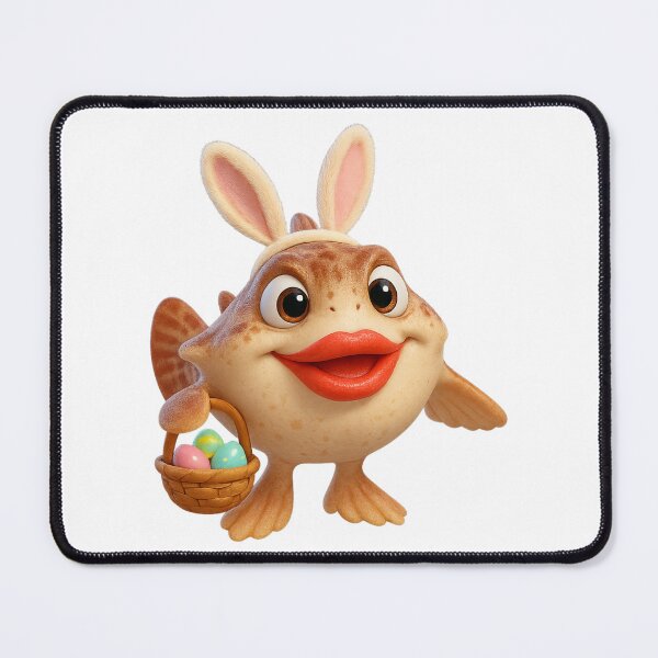 Item preview, Easter Red Lipped Batfish designed and sold by Sillytoe.