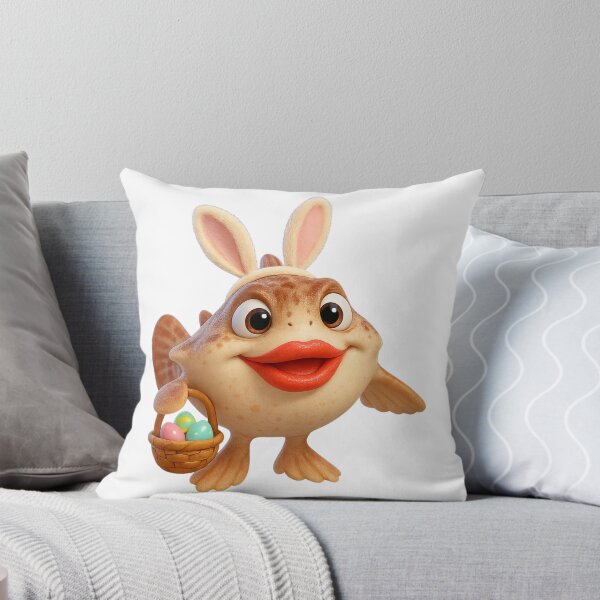 Item preview, Easter Red Lipped Batfish designed and sold by Sillytoe.