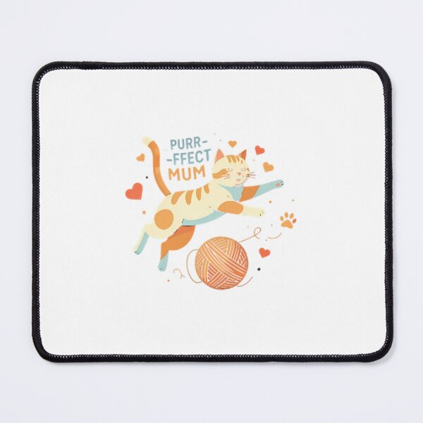 Item preview, Purrfect Mum Cat Lover Illustration designed and sold by chattsuede.