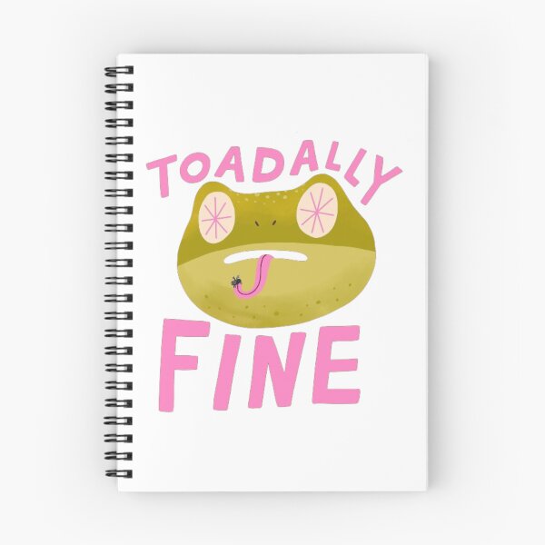 Item preview, toadally fine toad designed and sold by indie cottage.