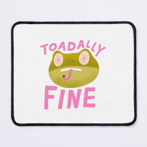 Item preview, toadally fine toad designed and sold by indie cottage.