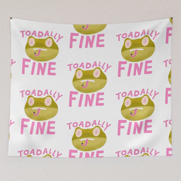 Item preview, toadally fine toad designed and sold by indie cottage.
