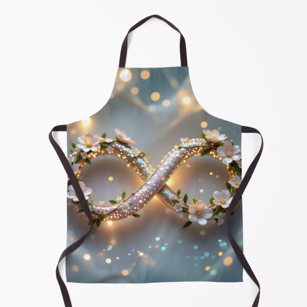 Item preview, INFINITY SIGN WITH CHERRY BLOSSOMS designed and sold by debbiedwarika.