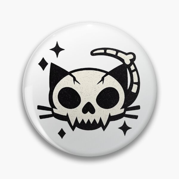 Item preview, Cat Skull – Minimal Bold designed and sold by LuveraxArt.