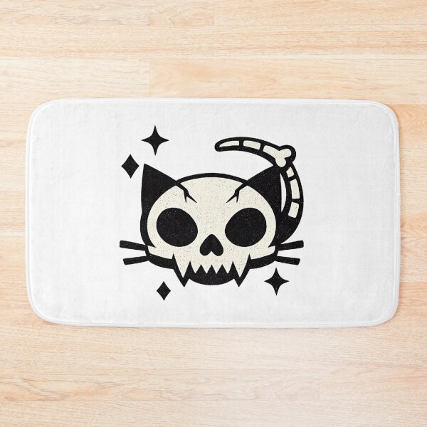 Item preview, Cat Skull – Minimal Bold designed and sold by LuveraxArt.