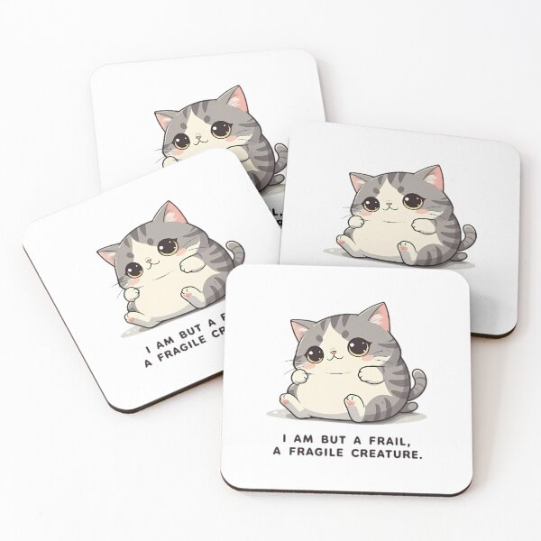 Item preview, Adorable Chonky Cat Fragile Creature Humor designed and sold by chattsuede.