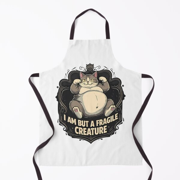 Item preview, Fragile Creature Chonky Cat Humor Meme designed and sold by chattsuede.