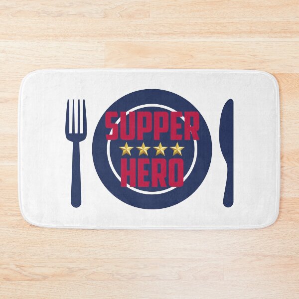 Item preview, Supper Hero Funny Food Pun Design – Superhero Parody for Food Lovers 2 designed and sold by WordPlayStudio.