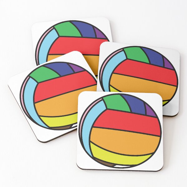 Item preview, Volleyball Pride - Progressive designed and sold by Three Caws Creative.