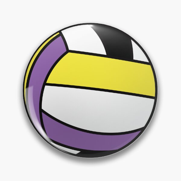 Item preview, Volleyball Pride - Non Binary  designed and sold by Three Caws Creative.