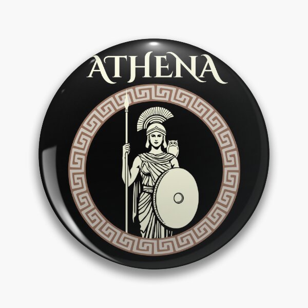 Item preview, Athena Greek Goddess of Wisdom and War Mythology Design designed and sold by Fradikal.