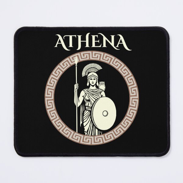 Item preview, Athena Greek Goddess of Wisdom and War Mythology Design designed and sold by Fradikal.