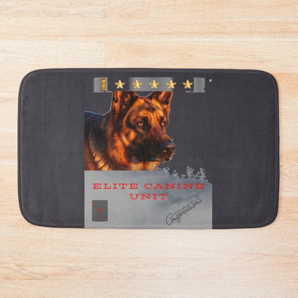 Item preview, Elite Canine Unit German Shepherd – Tactical Dog Military Style Design designed and sold by InkWaveX.