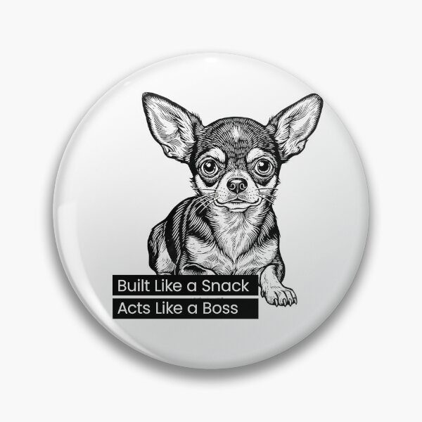 Item preview, Chihuahua Built Like a Snack Act Like a Boss Shirt - Breed & Mood designed and sold by PhokaPhokich.