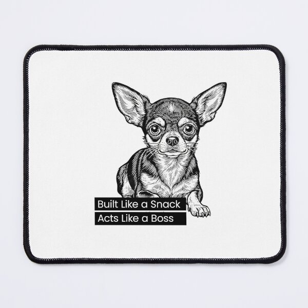 Item preview, Chihuahua Built Like a Snack Act Like a Boss Shirt - Breed & Mood designed and sold by PhokaPhokich.