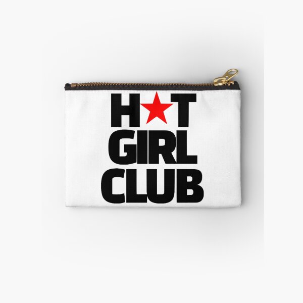 Item preview, Hot Girl Club Bold Typography Red Star Punk Graphic designed and sold by destelloacido.