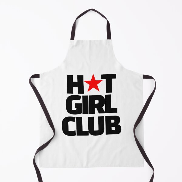 Item preview, Hot Girl Club Bold Typography Red Star Punk Graphic designed and sold by destelloacido.
