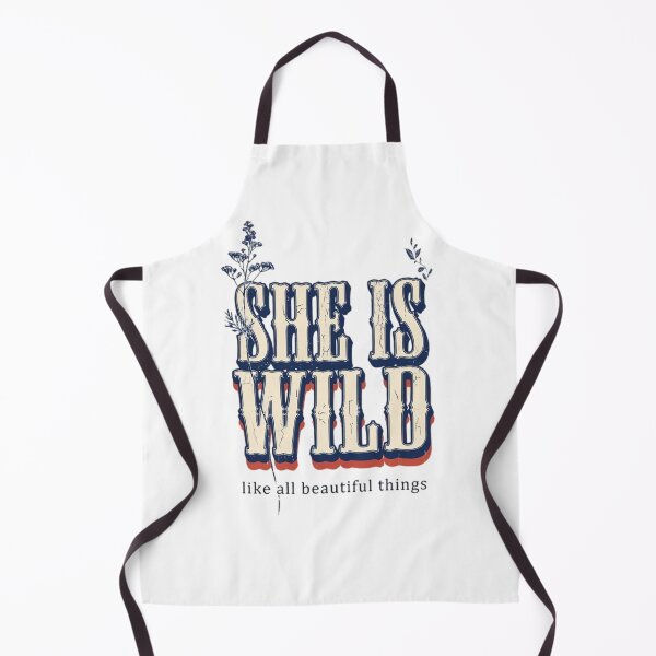 Item preview, She Is Wild Like All Beautiful Things Vintage Botanical Women Empowerment Quote designed and sold by ThefadedEra.