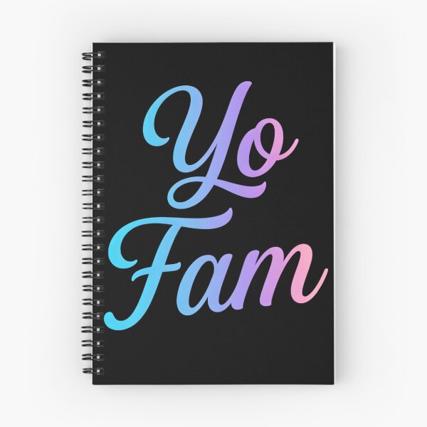 Item preview, Yo Fam Typography Design – Clean Script Streetwear Graphic | Modern Urban Calligraphy Text designed and sold by HOODYBUDSTYLES.