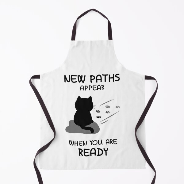Item preview, New Paths Appear When You Are Ready Cat designed and sold by fishdesigns.
