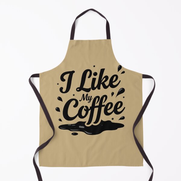 Item preview, I Like My Coffee Funny Quote Splash designed and sold by GrafTeesLab.