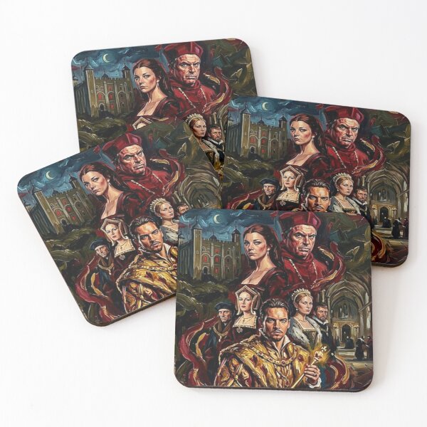 Item preview, Henry & His Queens: Renaissance Drama Fine Art designed and sold by Art's Diner.